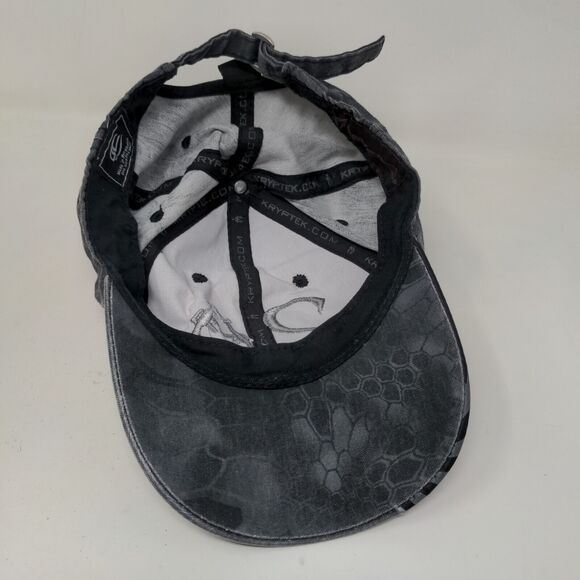 Kryptek Men's Slideback Hat Gray Size OSFM Embroidered 2nd Amendment 2A Logo - Picture 6 of 8